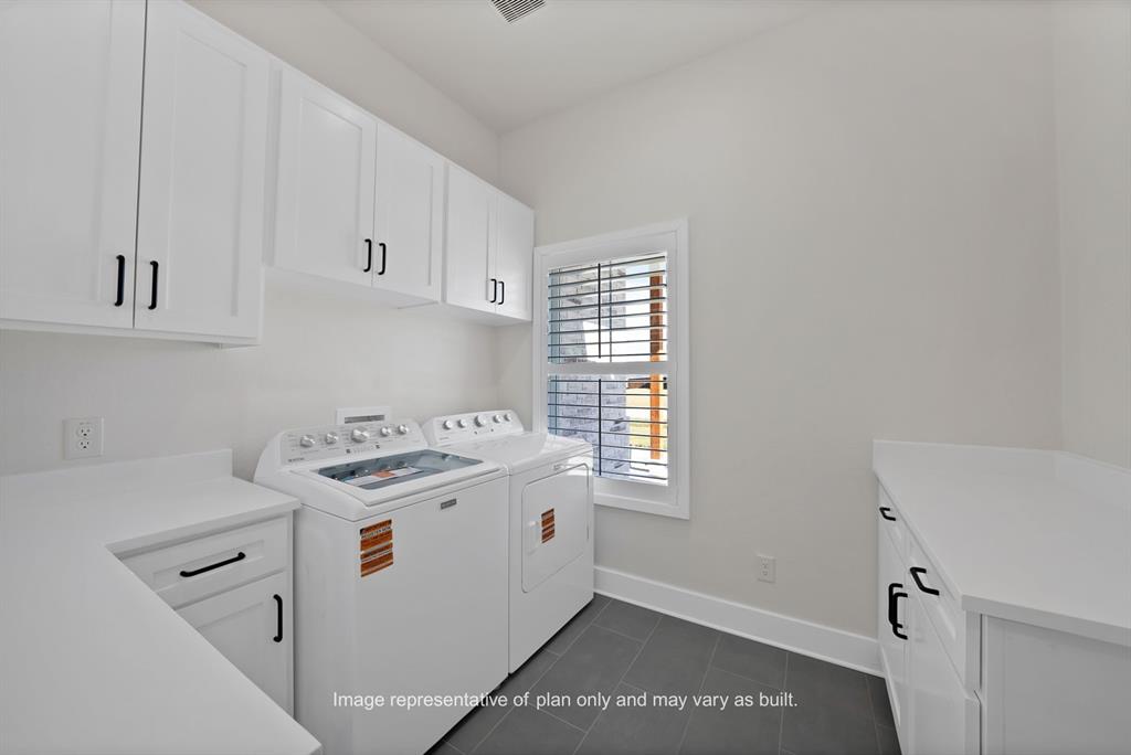 10641 Rye Bread Lane Venus, TX 76084 - Photo 7 of 13 a utility room with dryer and washer