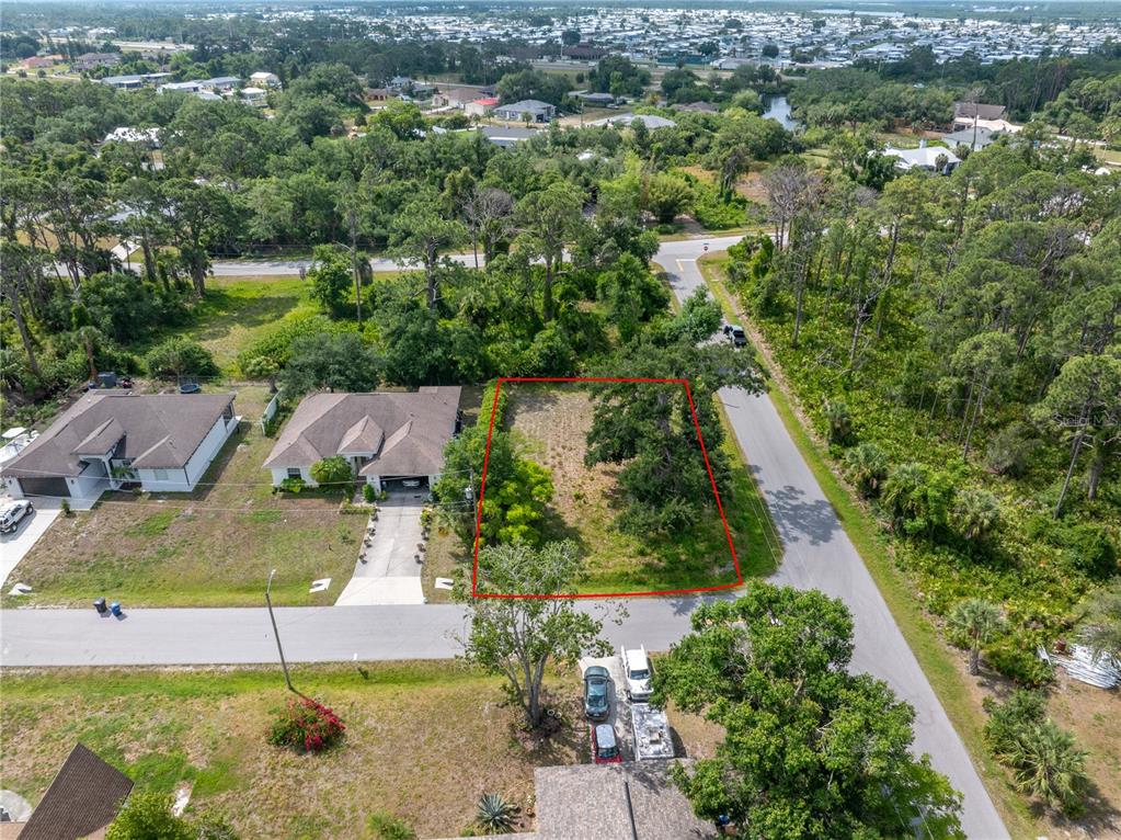D Allyon Drive North Port, FL 34287 - Photo 15 of 15 an aerial view of residential houses with outdoor space