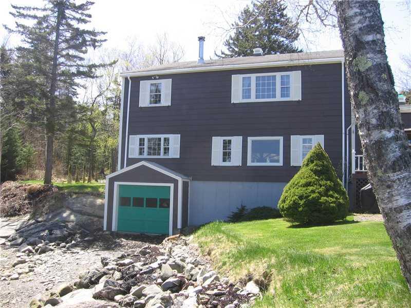 215 Otis Point Road St. George, ME 04860 - Photo 25 of 31 Exterior Back. The boathouse can...