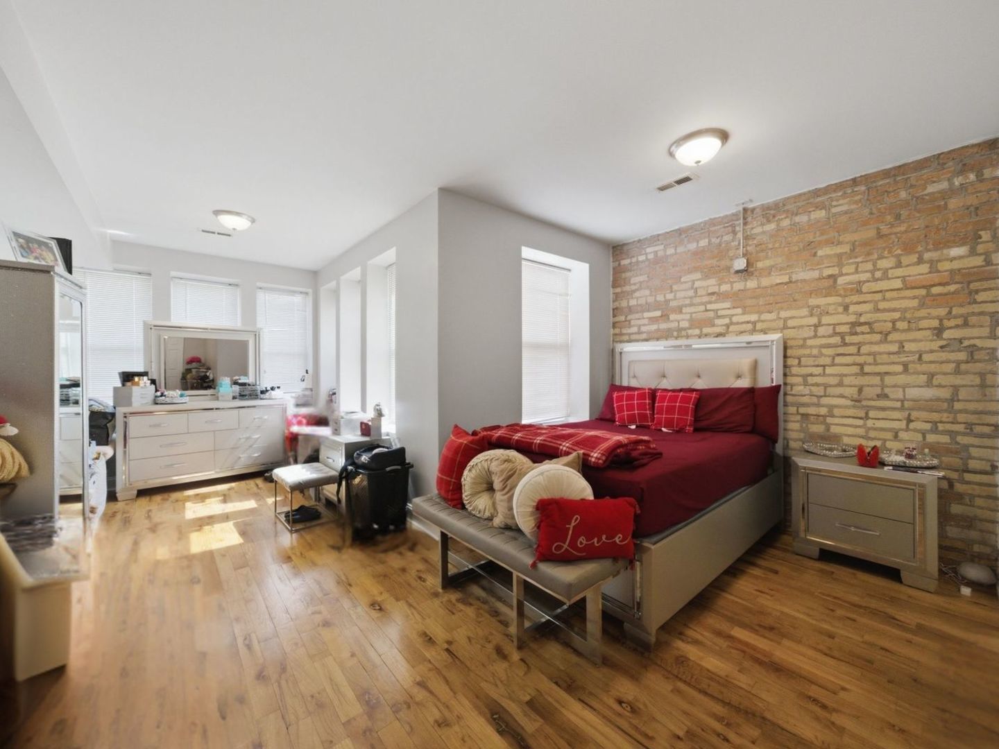 1253 South Tripp Avenue Chicago, IL 60623 - Photo 7 of 21 a living room with furniture and a fireplace