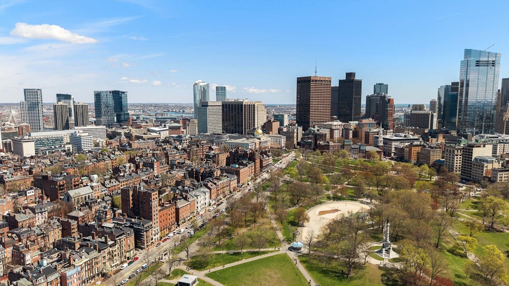 48 Beacon Street, Unit 12F Boston, MA 02108 - Photo 18 of 21 a view of city and a tall buildings