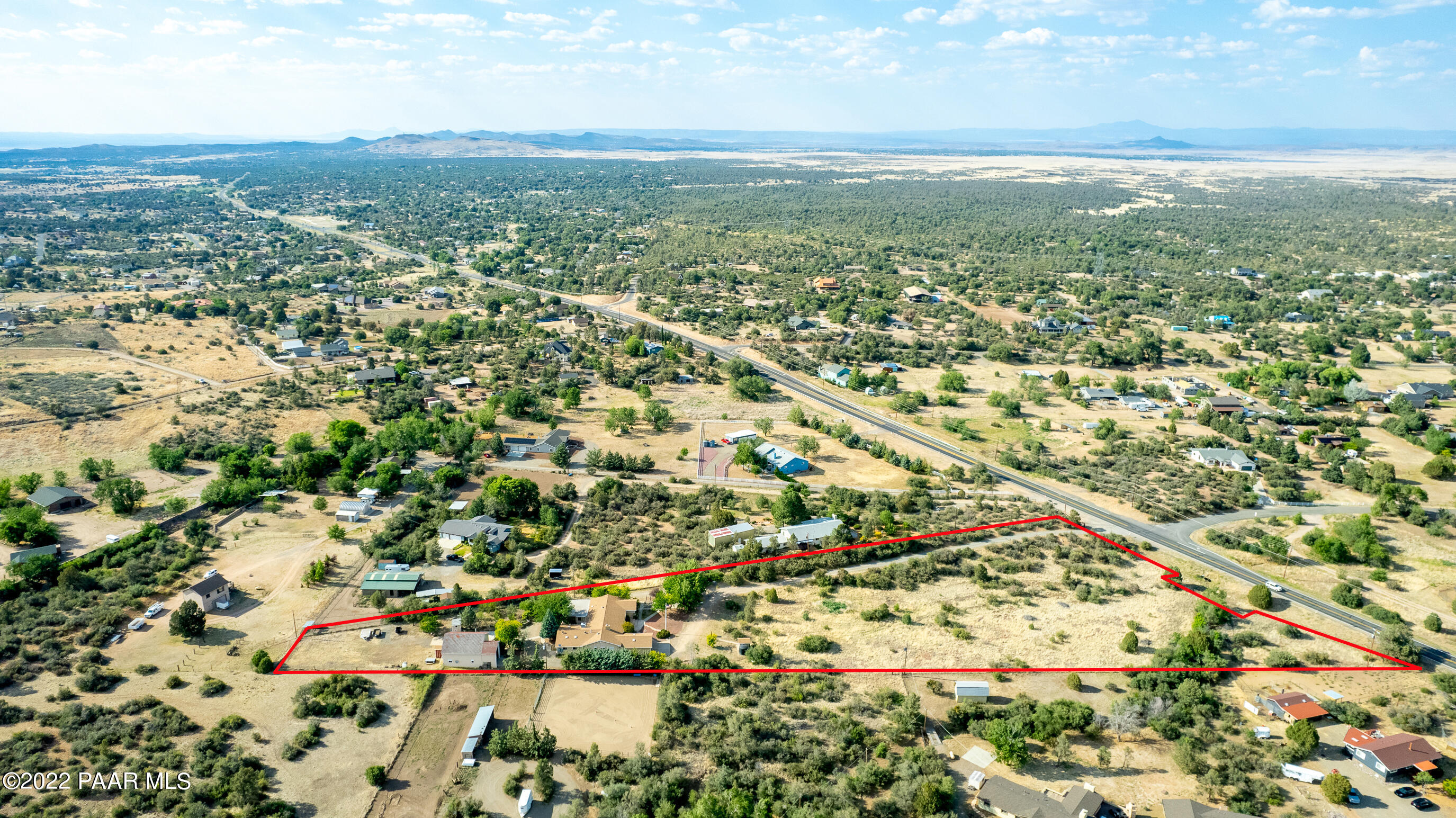 6050 North Williamson Valley Road Prescott, AZ 86305 - Photo 57 of 59 Aerial to North