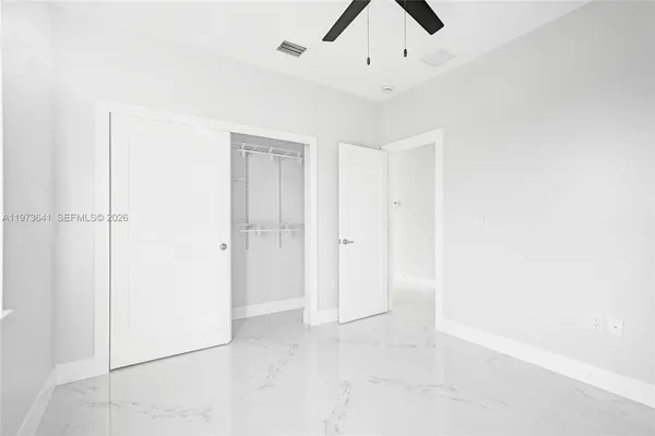 a view of empty room with window