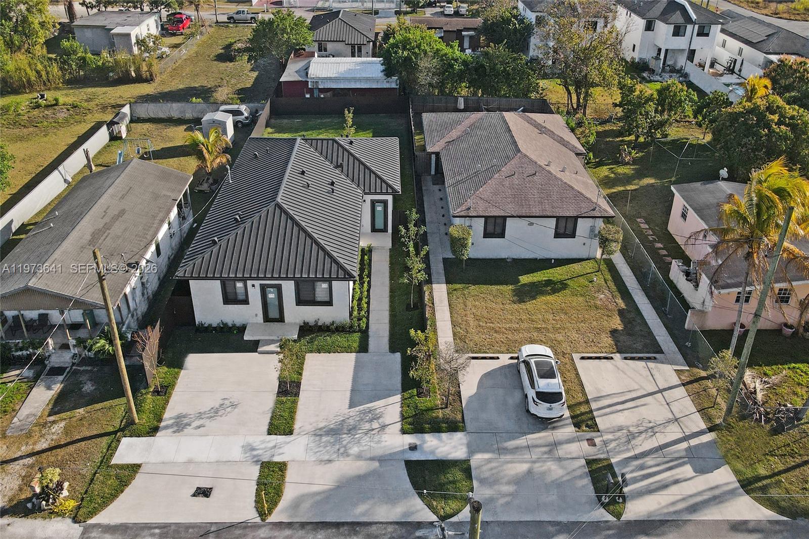 12120 Southwest 219th Street, Unit B Miami, FL 33170 - Photo 35 of 53 an aerial view of house with yard