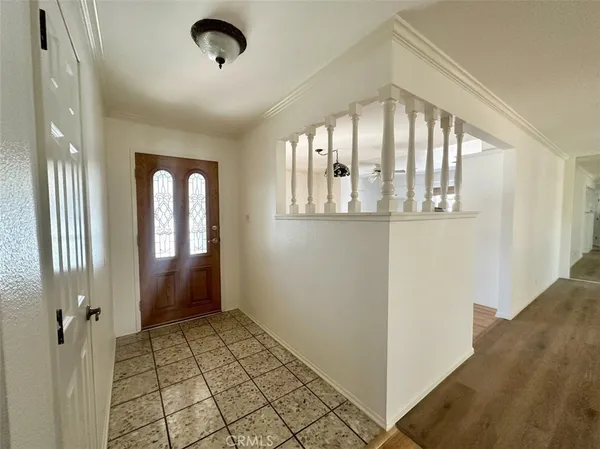 a view of an entryway