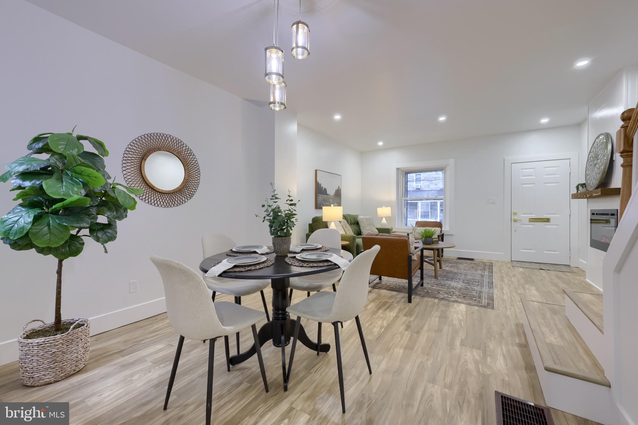610 East Madison Street Lancaster, PA 17602 - Photo 9 of 68 a view of a dining room with furniture and wooden floor