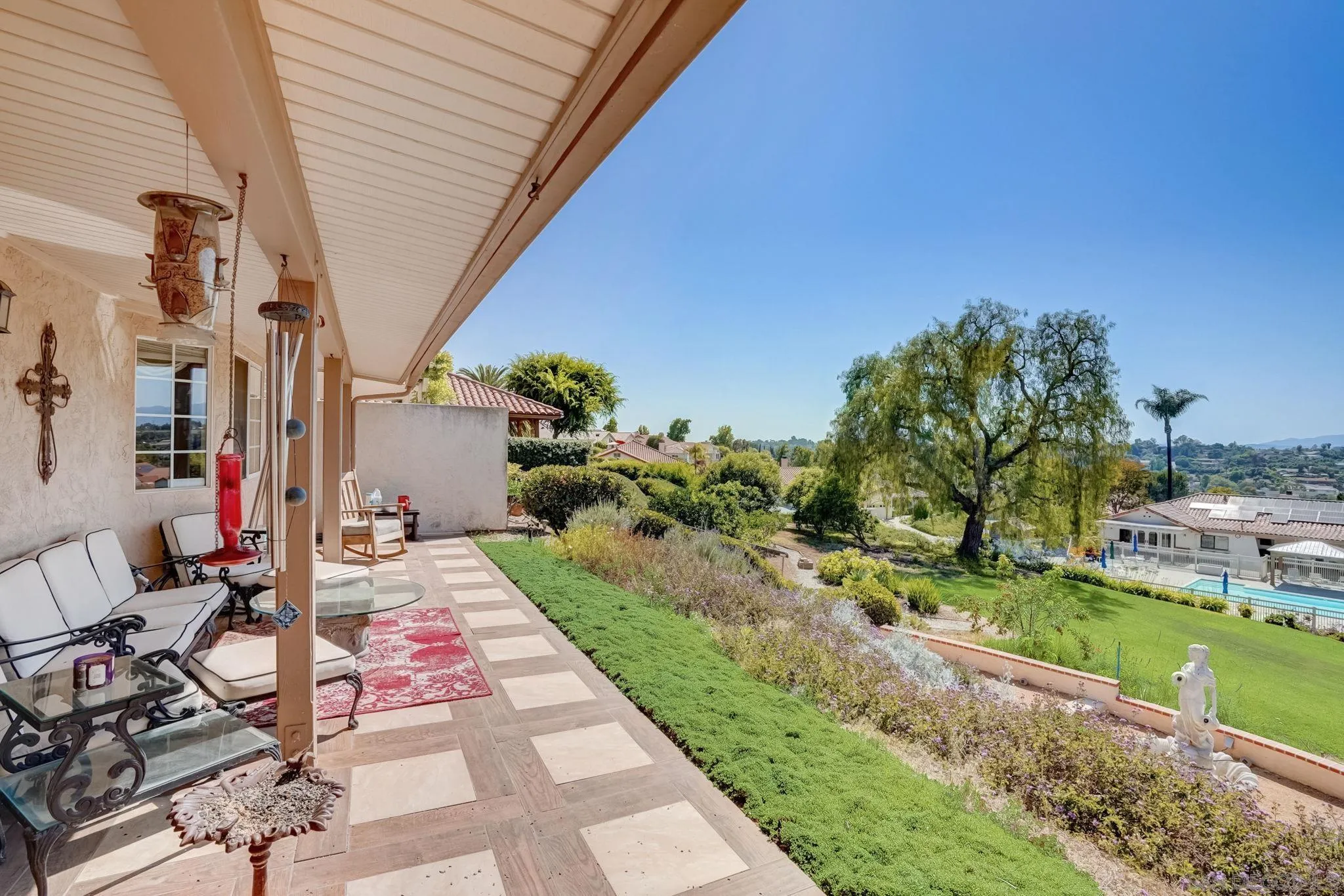 969 Ridge Heights Drive Fallbrook, CA 92028 - Photo 17 of 32 a front view of a house with garden