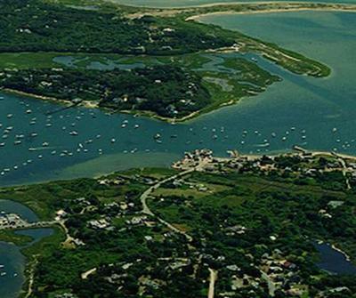 Undisclosed Address Chatham, MA 02633 - Photo 4 of 6 a view of a green field with lots of bushes