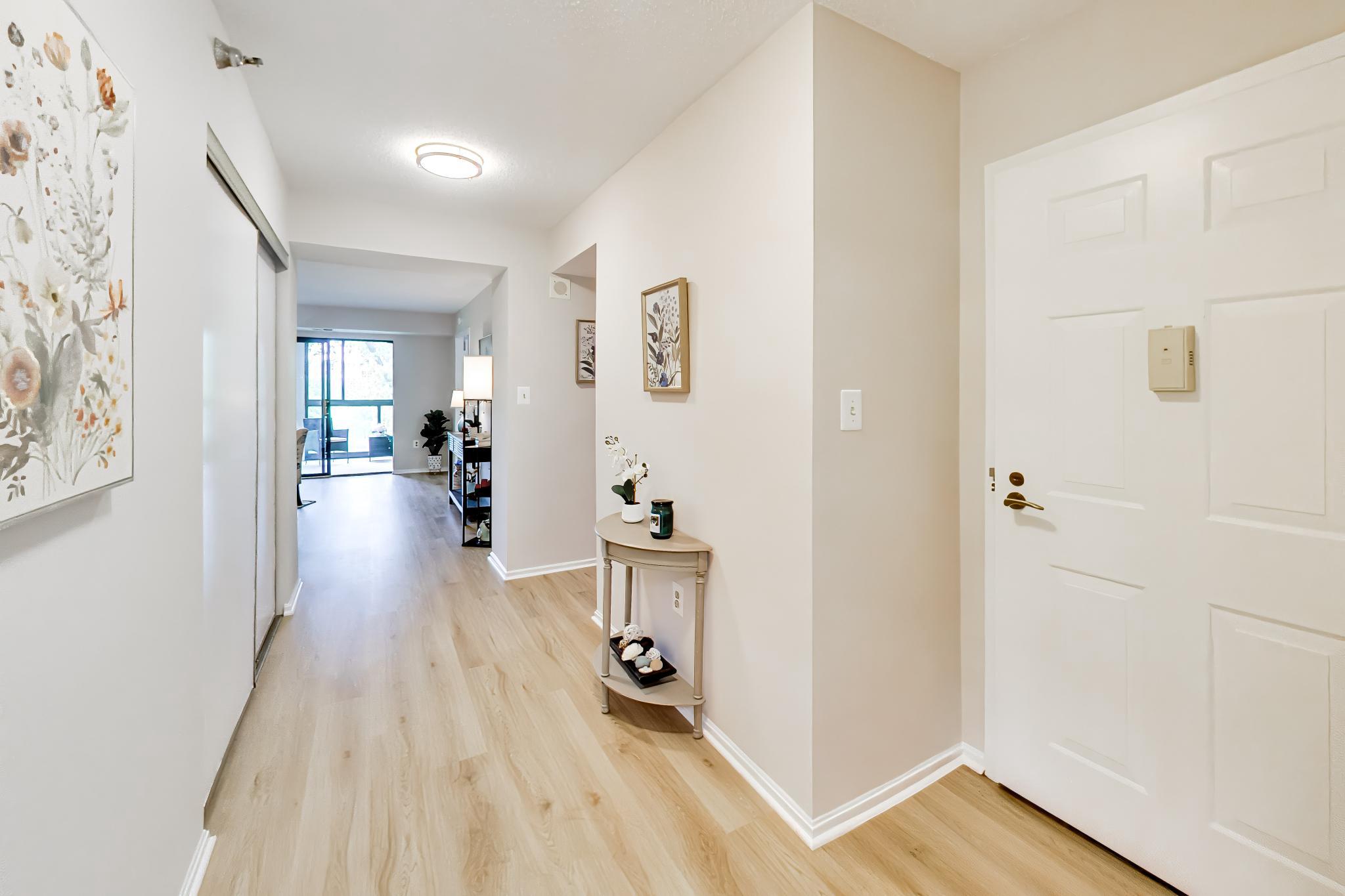 15100 Interlachen Drive, Unit 4612 Silver Spring, MD 20906 - Photo 6 of 19 Welcoming Entryway with Modern Charm