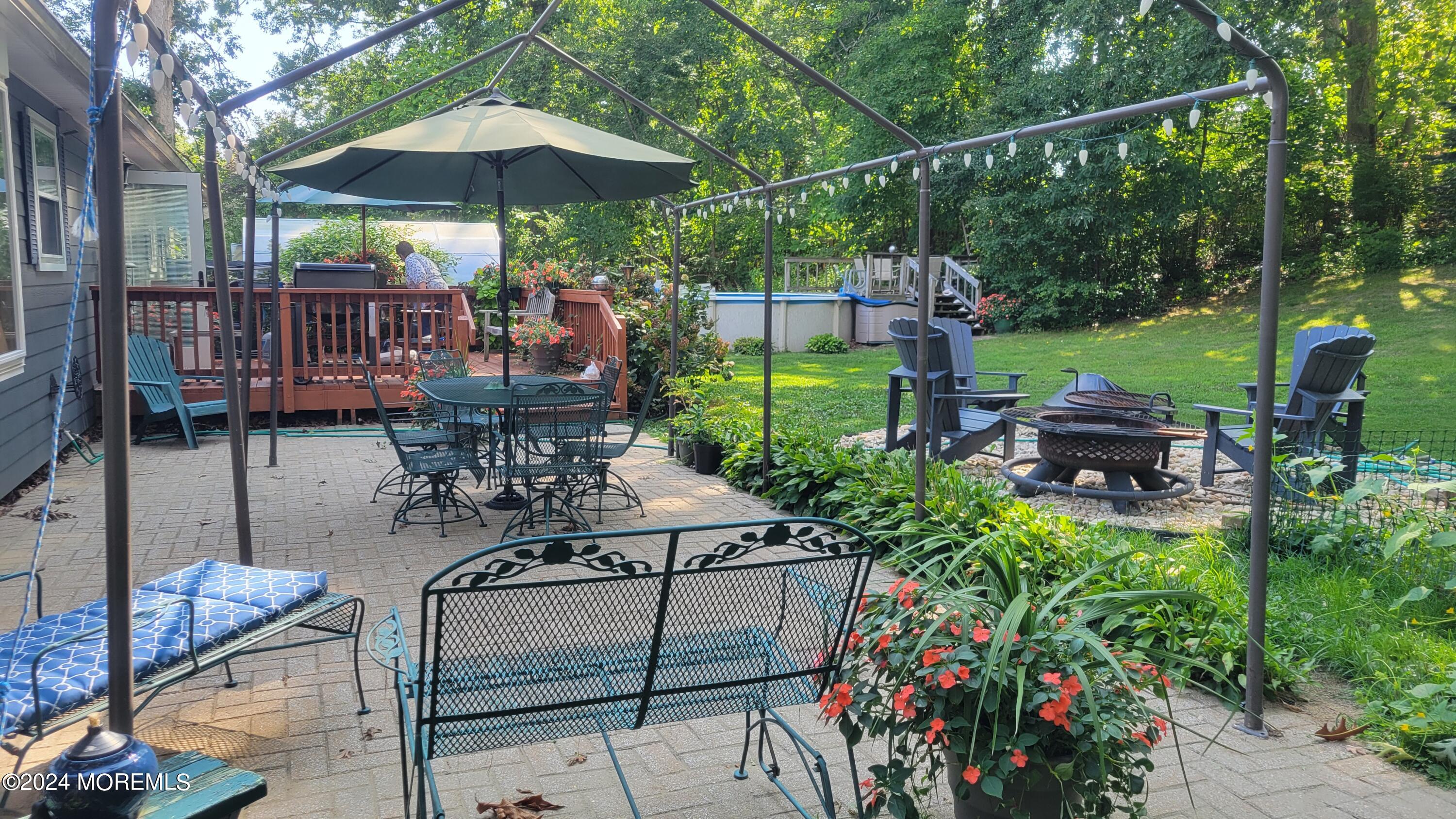 15 Bock Boulevard Howell, NJ 07731 - Photo 20 of 21 a garden view with a seating space