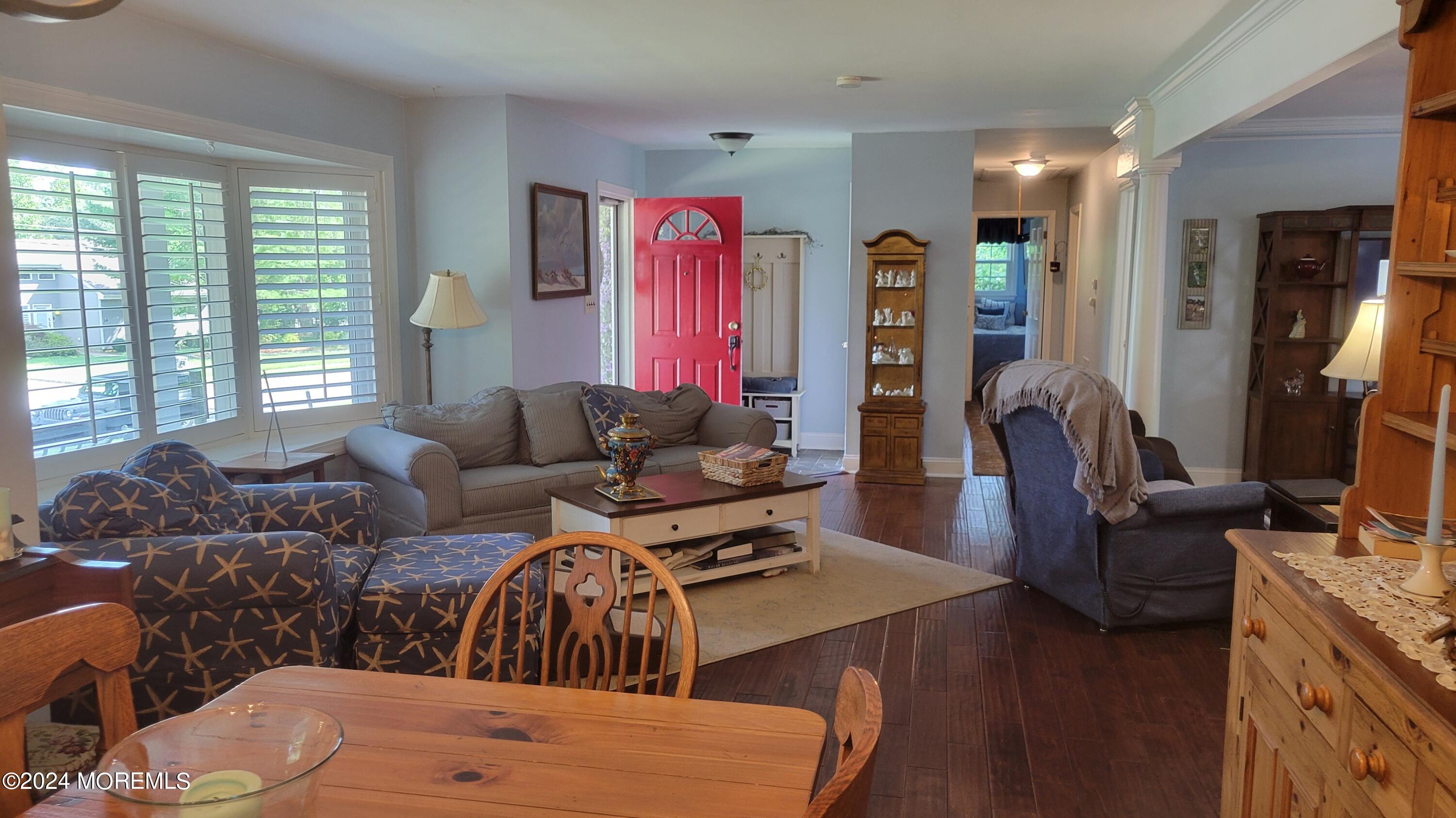 15 Bock Boulevard Howell, NJ 07731 - Photo 6 of 21 a living room with furniture fireplace and flat screen tv