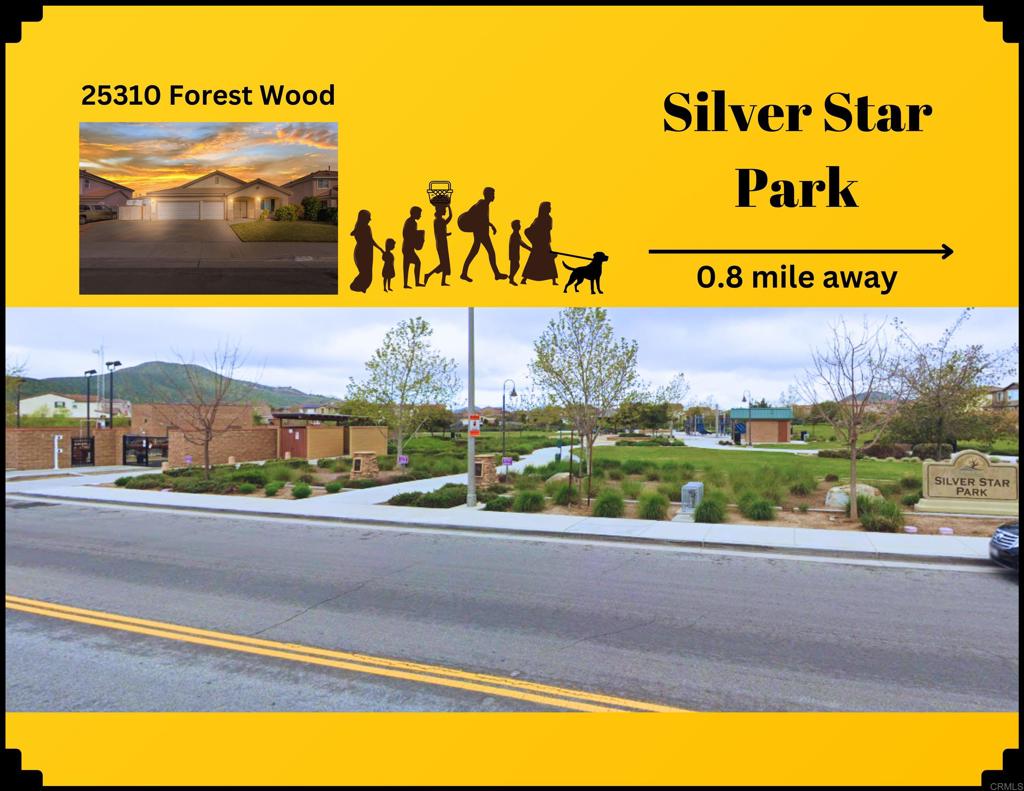 25310 Forest Wood Circle Menifee, CA 92584 - Photo 4 of 6 a sign on the side of a building