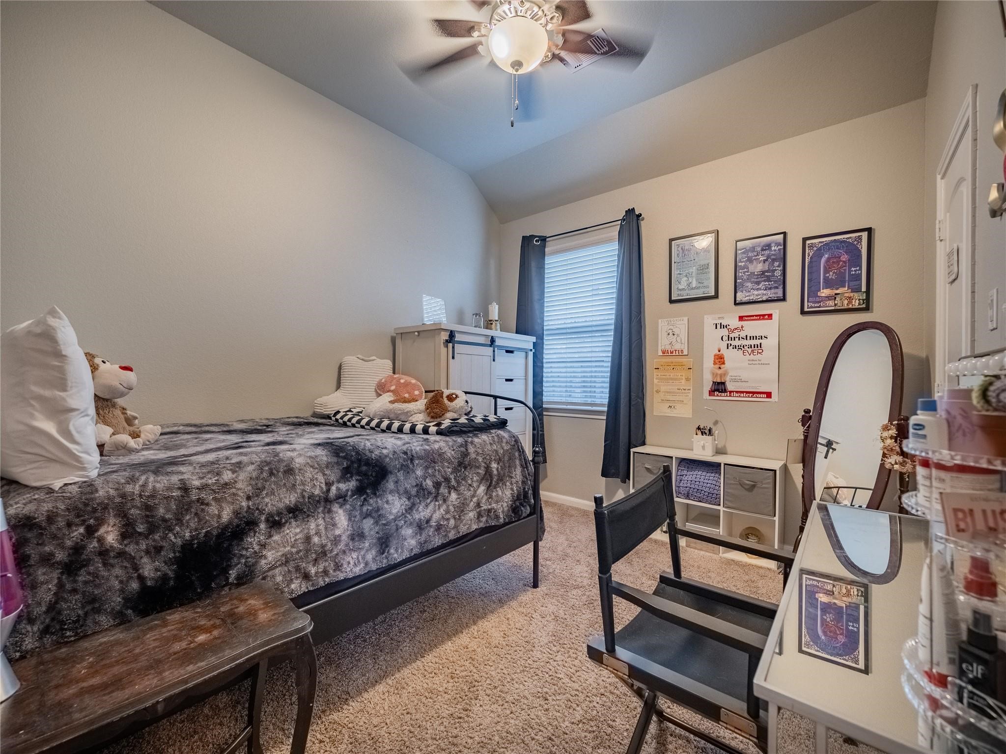 10215 Lewis Lane Iowa Colony, TX 77583 - Photo 27 of 45 Secondary bedroom with ceiling fan