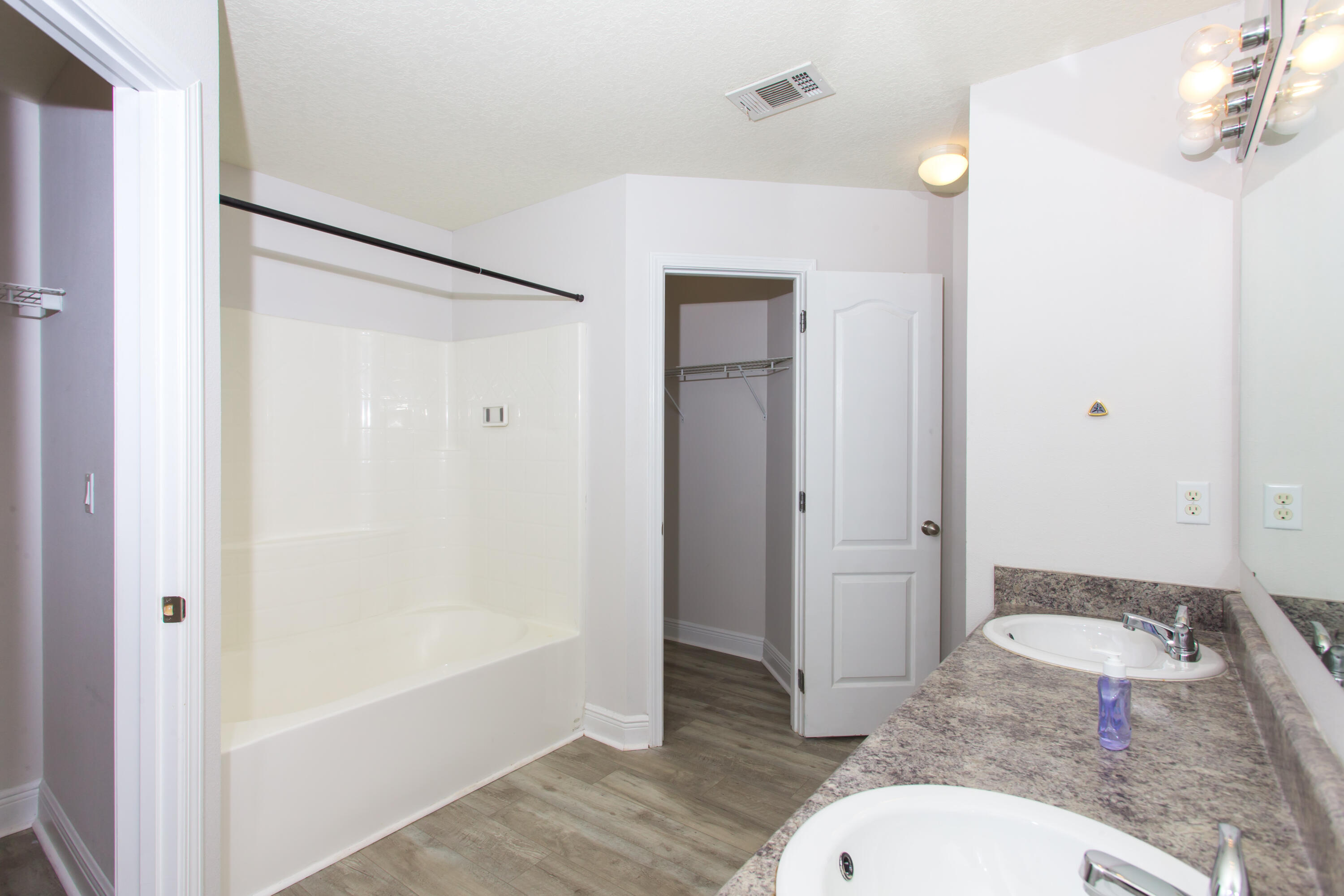 6229 Flash Lane Crestview, FL 32536 - Photo 24 of 51 a bathroom with a sink toilet and shower
