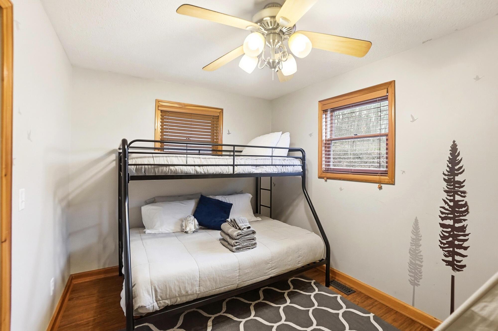 6321 R K Miller Road Logan, OH 43138 - Photo 21 of 90 Gathering House Bedroom 2 with Bunk Beds