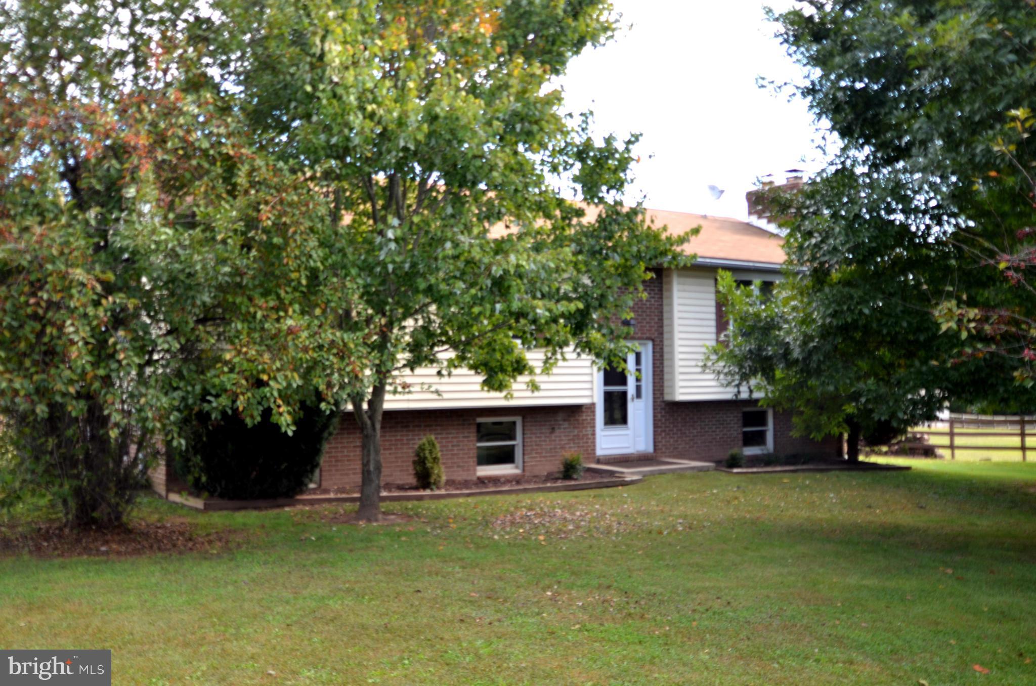 1403 Pleasant View Road Tuscarora, MD 21790 - Photo 1 of 13 a view of a yard in front of a house with a large tree