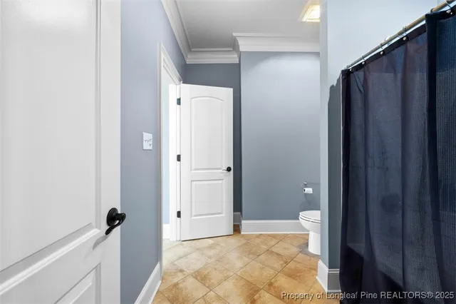a view of a bathroom with a bathroom
