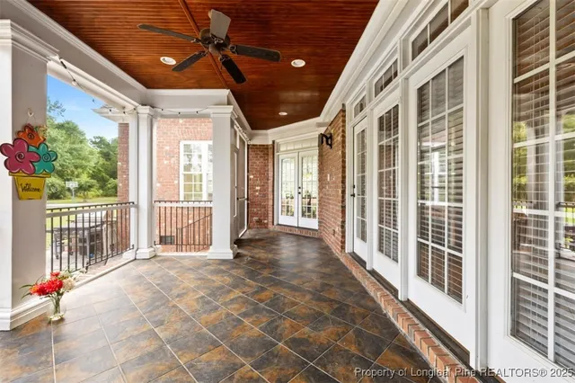 a view of an entryway