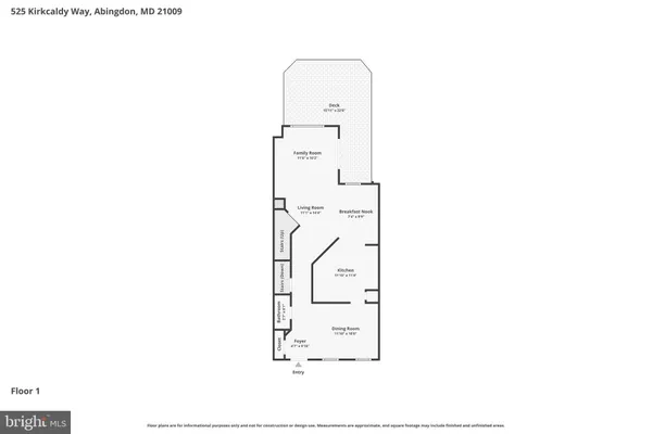 $379,900 | 525 Kirkcaldy Way, Abingdon, MD 21009