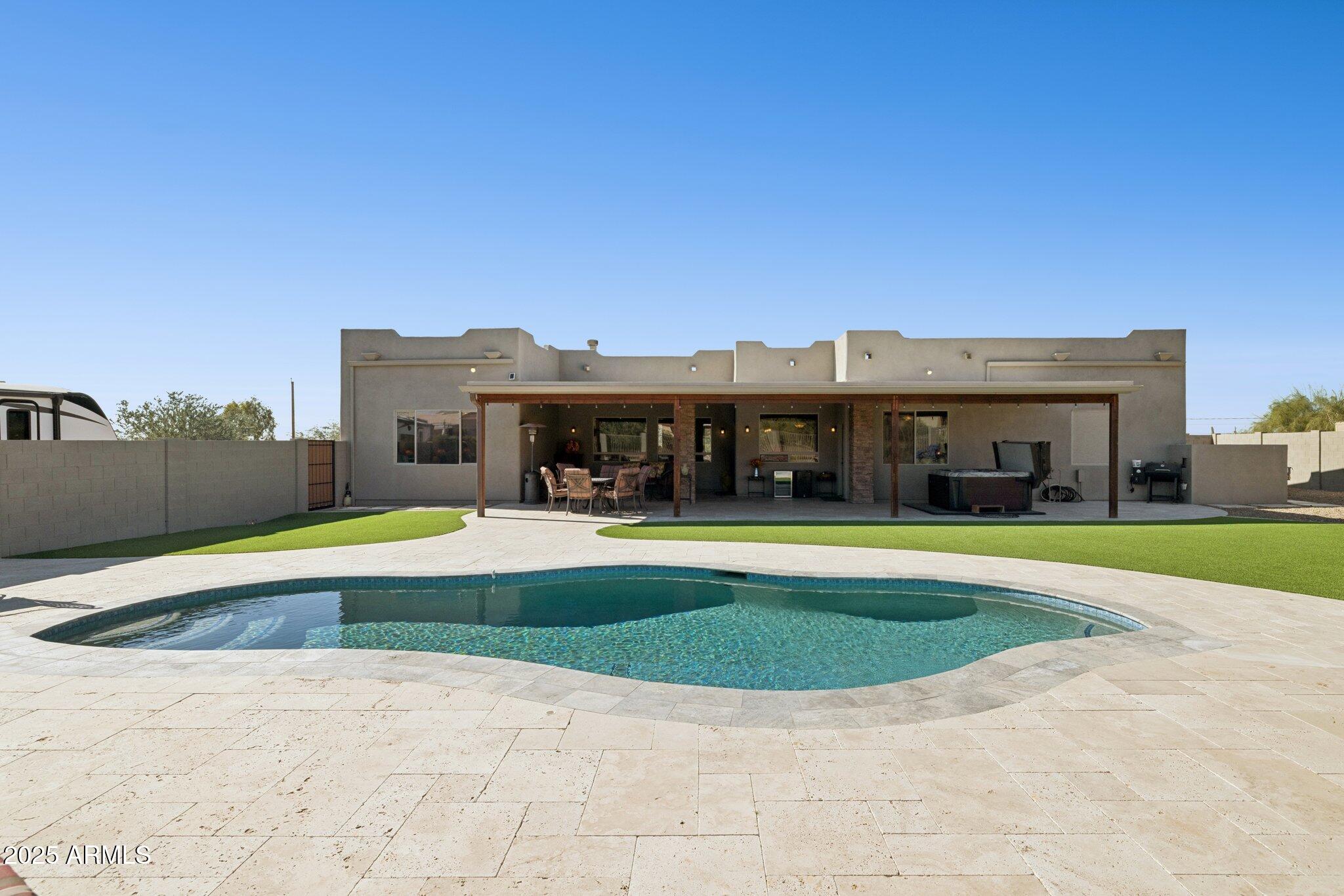 103 South Sixshooter Road Apache Junction, AZ 85119 - Photo 60 of 66 Backyard Resort