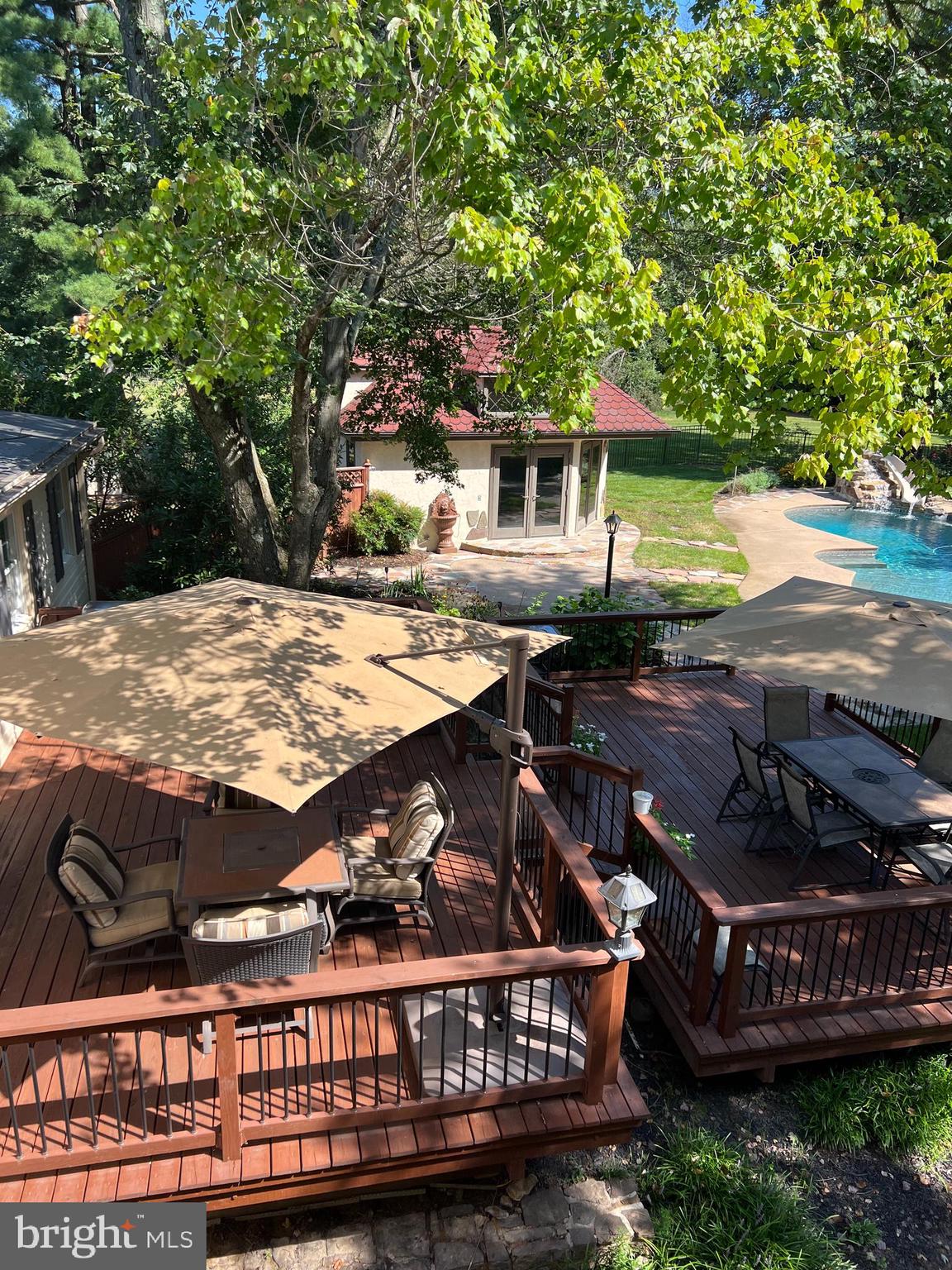 1001 Regency Circle Blue Bell, PA 19422 - Photo 28 of 47 Rear Deck View