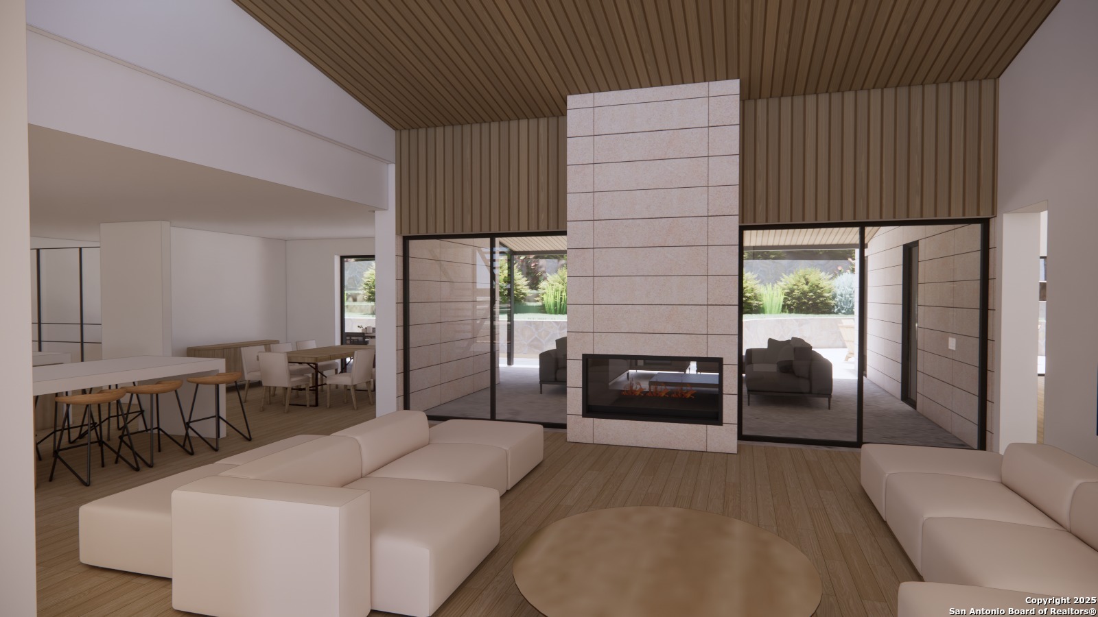 502 Winding Ravine San Antonio, TX 78258 - Photo 23 of 25 a dining room with furniture and a window