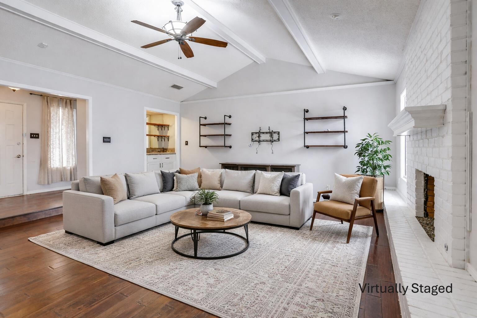 5210 90th Street Lubbock, TX 79424 - Photo 5 of 21 Virtually staged living room