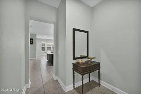 an aerial view of residential houses and outdoor space
