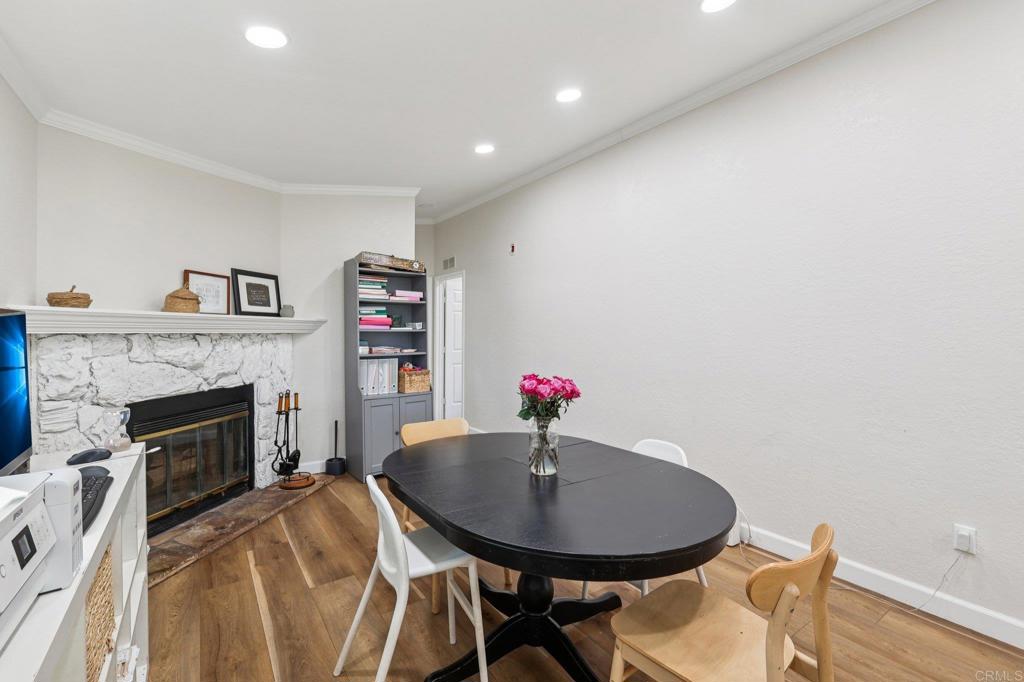 8735 Almond Road Lakeside, CA 92040 - Photo 12 of 71 a living room with furniture and a fireplace
