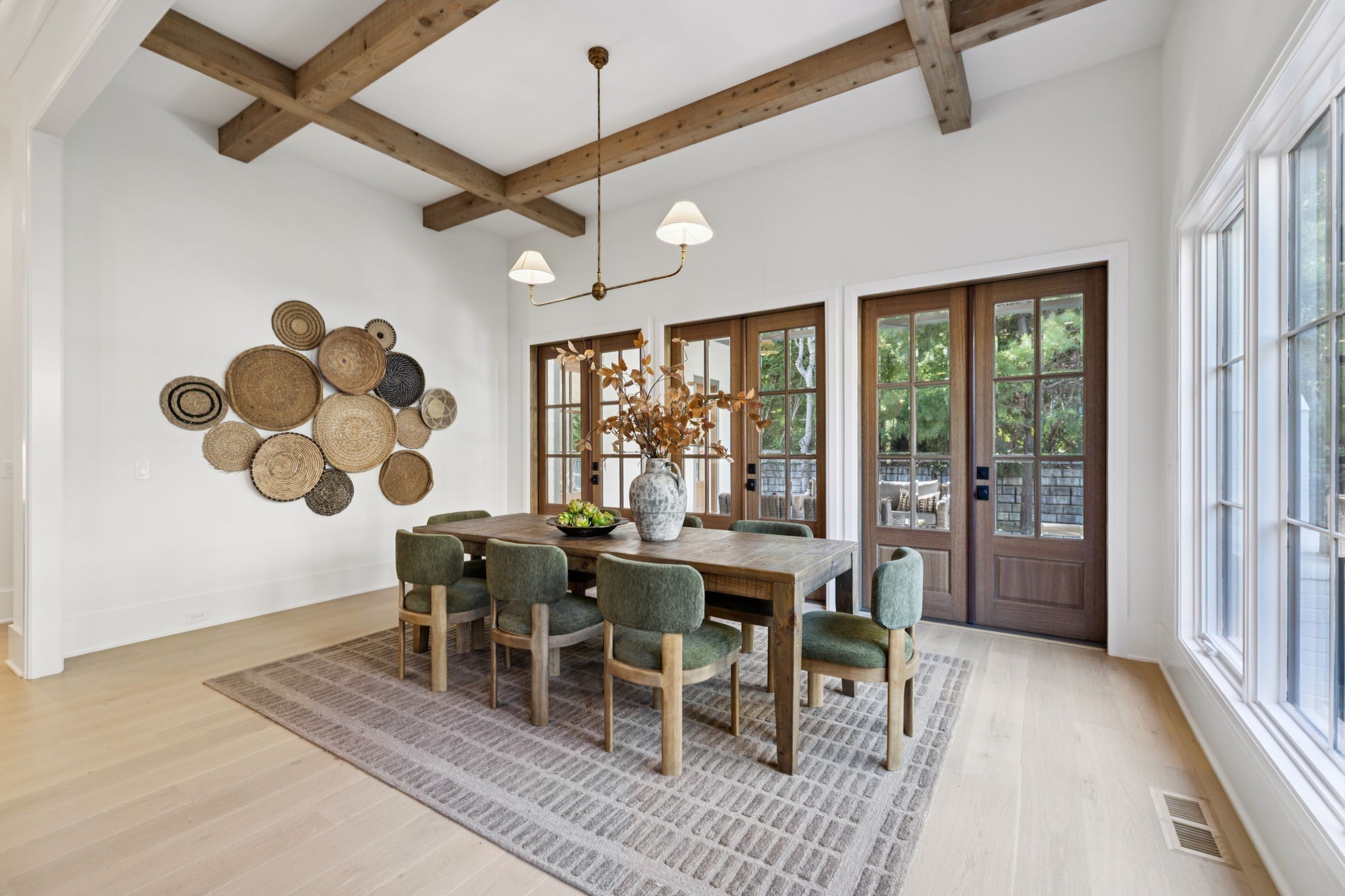 1408 Adams Street Franklin, TN 37064 - Photo 22 of 74 a view of a dining room with furniture window and wooden floor