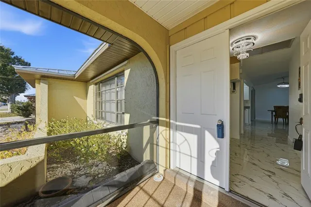a view of a interior in the house