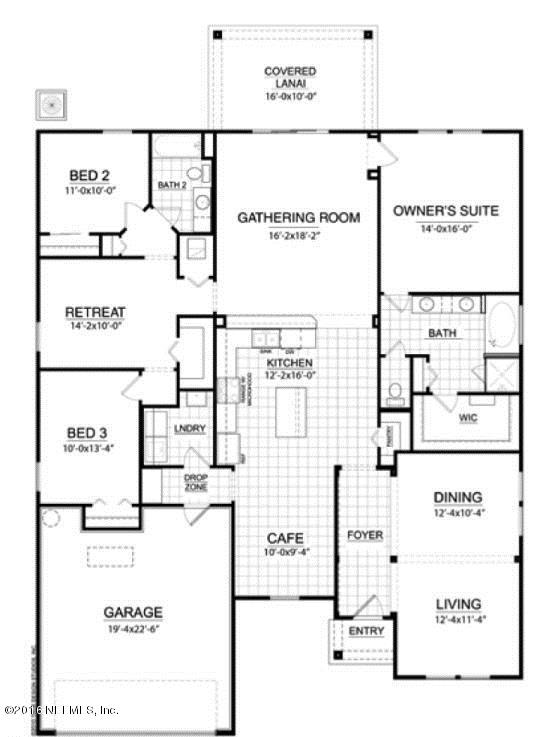 16306 Tisons Bluff Road Jacksonville, FL 32218 - Photo 35 of 35 Floorplan
