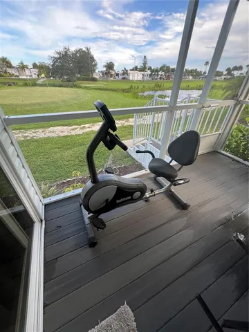 a view of a ocean from a balcony