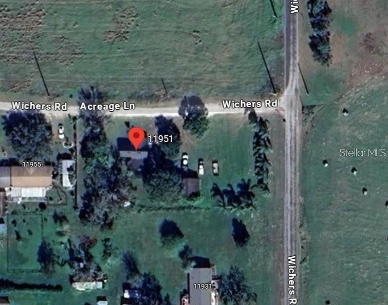 11951 Wichers Road San Antonio, FL 33576 - Photo 3 of 41 an aerial view of houses and roads