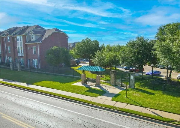 a view of a house with a swimming pool