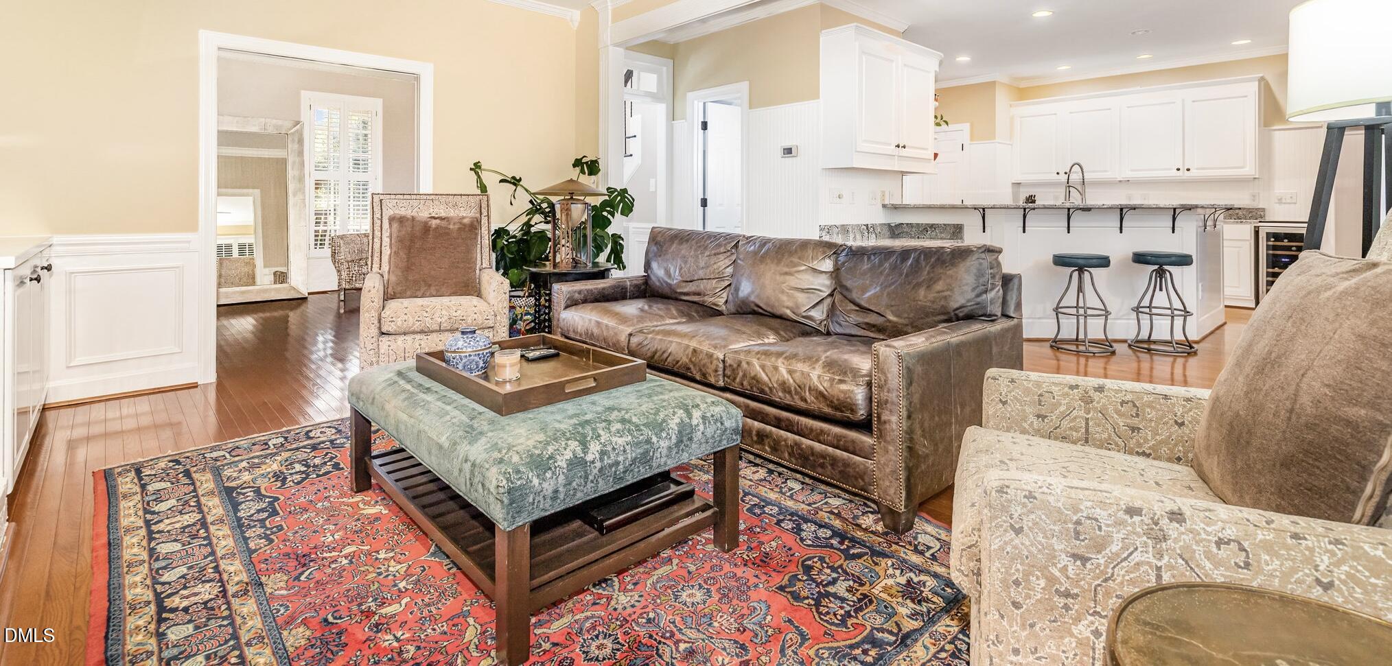 8700 Aldersgate Way Raleigh, NC 27615 - Photo 15 of 34 a living room with furniture and a couch