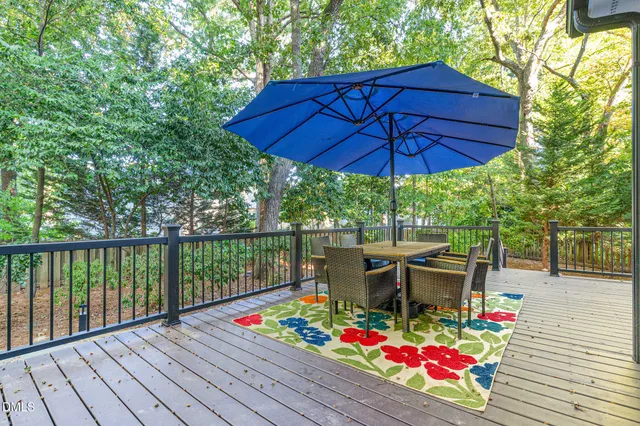 a view of balcony with outdoor seating