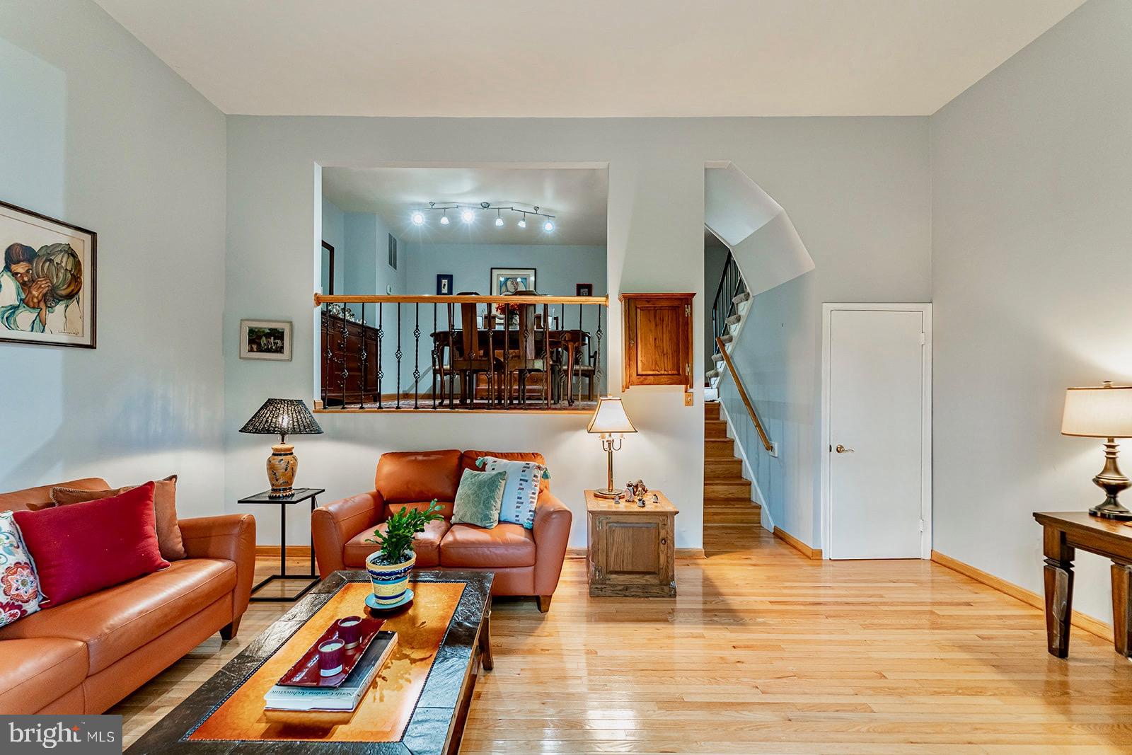 2410 Alsop Court Reston, VA 20191 - Photo 7 of 23 Beautiful Living Room with Hardwood Floors