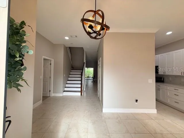 a view of entryway and hall