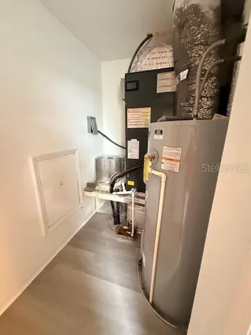 a view of kitchen and sink