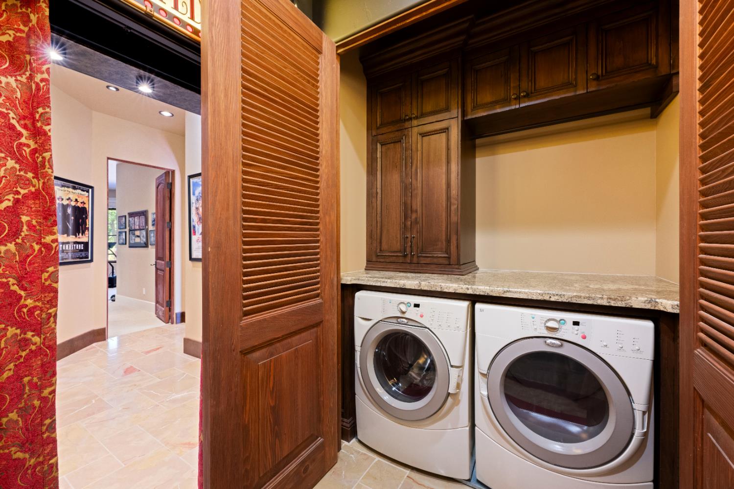 9345 King Road Loomis, CA 95650 - Photo 51 of 99 a utility room with dryer and washer