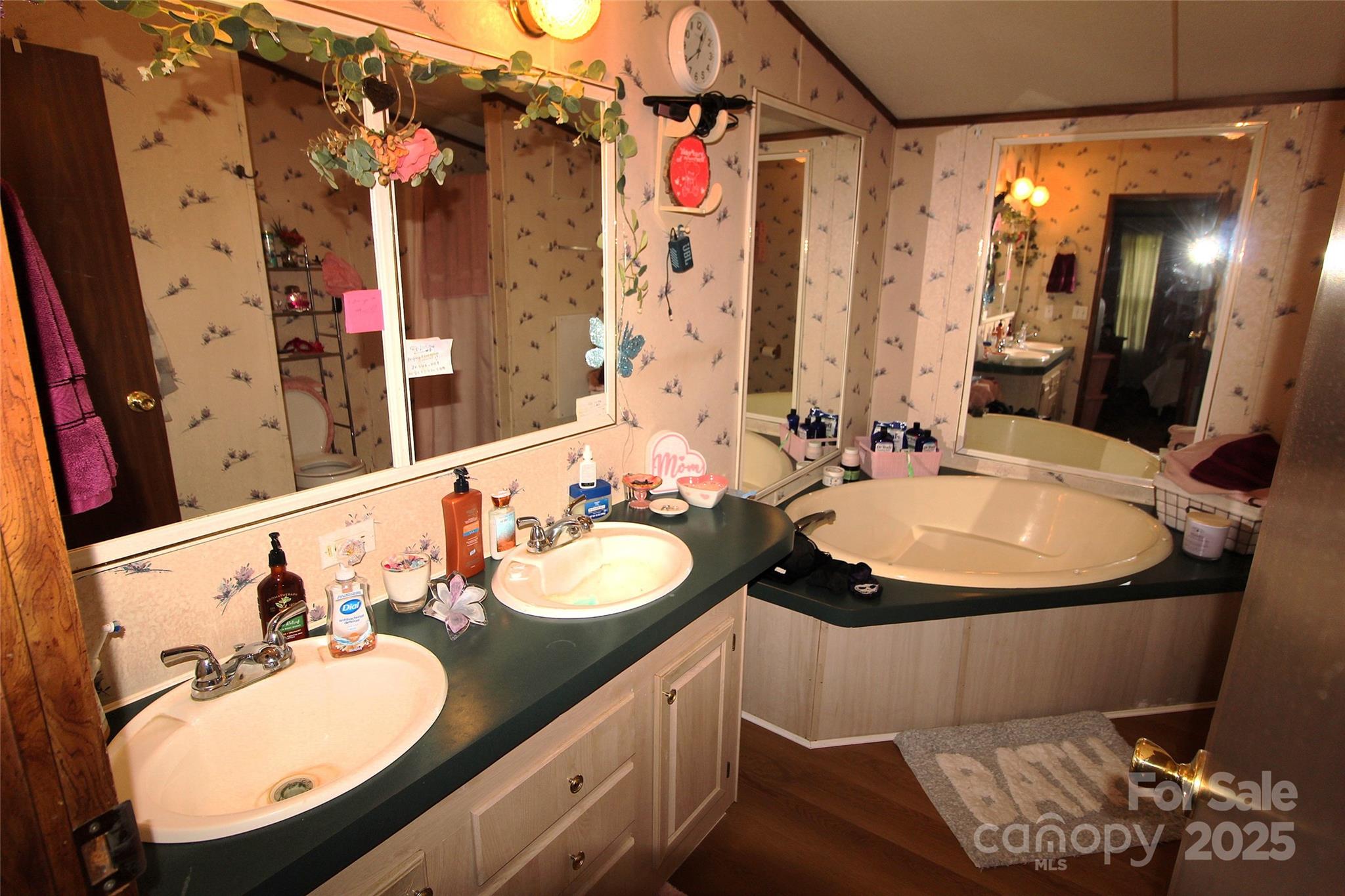 7035 Twin Streams Lane Clover, SC 29710 - Photo 15 of 22 a bathroom with a sink and a mirror