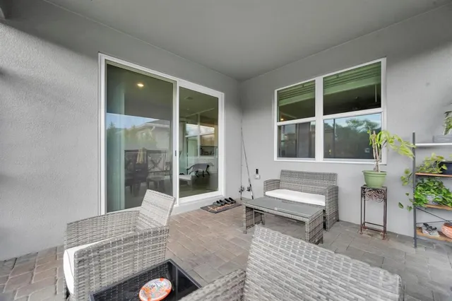 a view of a golf course with a lake