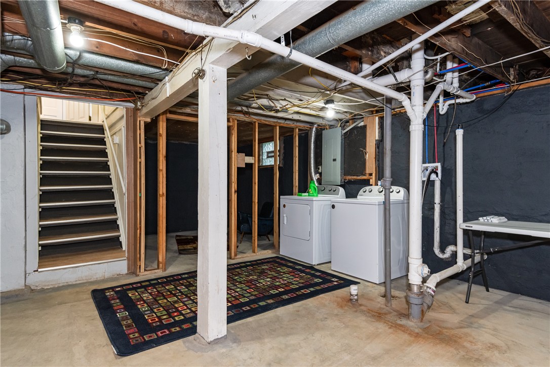 1915 Patterson Road Dayton, OH 45420 - Photo 35 of 48 Functional basement offering versatile space for laundry and storage.