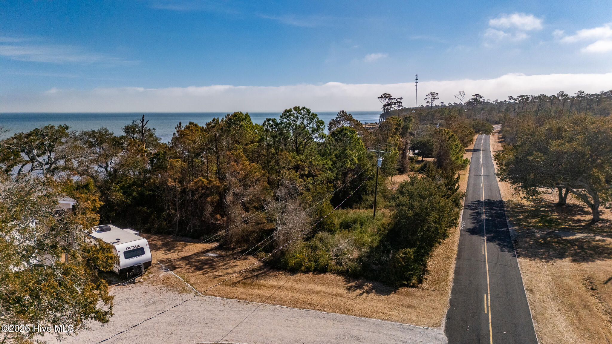 429 Lola Road Cedar Island, NC 28520 - Photo 12 of 46 aerial view