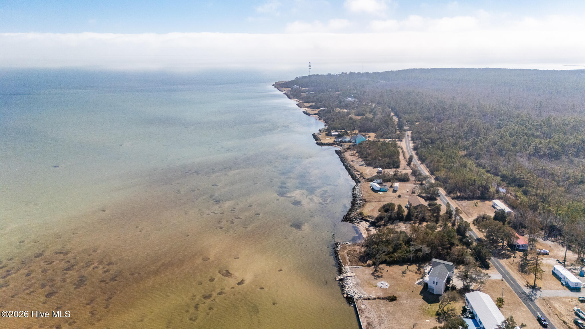 429 Lola Road Cedar Island, NC 28520 - Photo 17 of 46 Aerial view