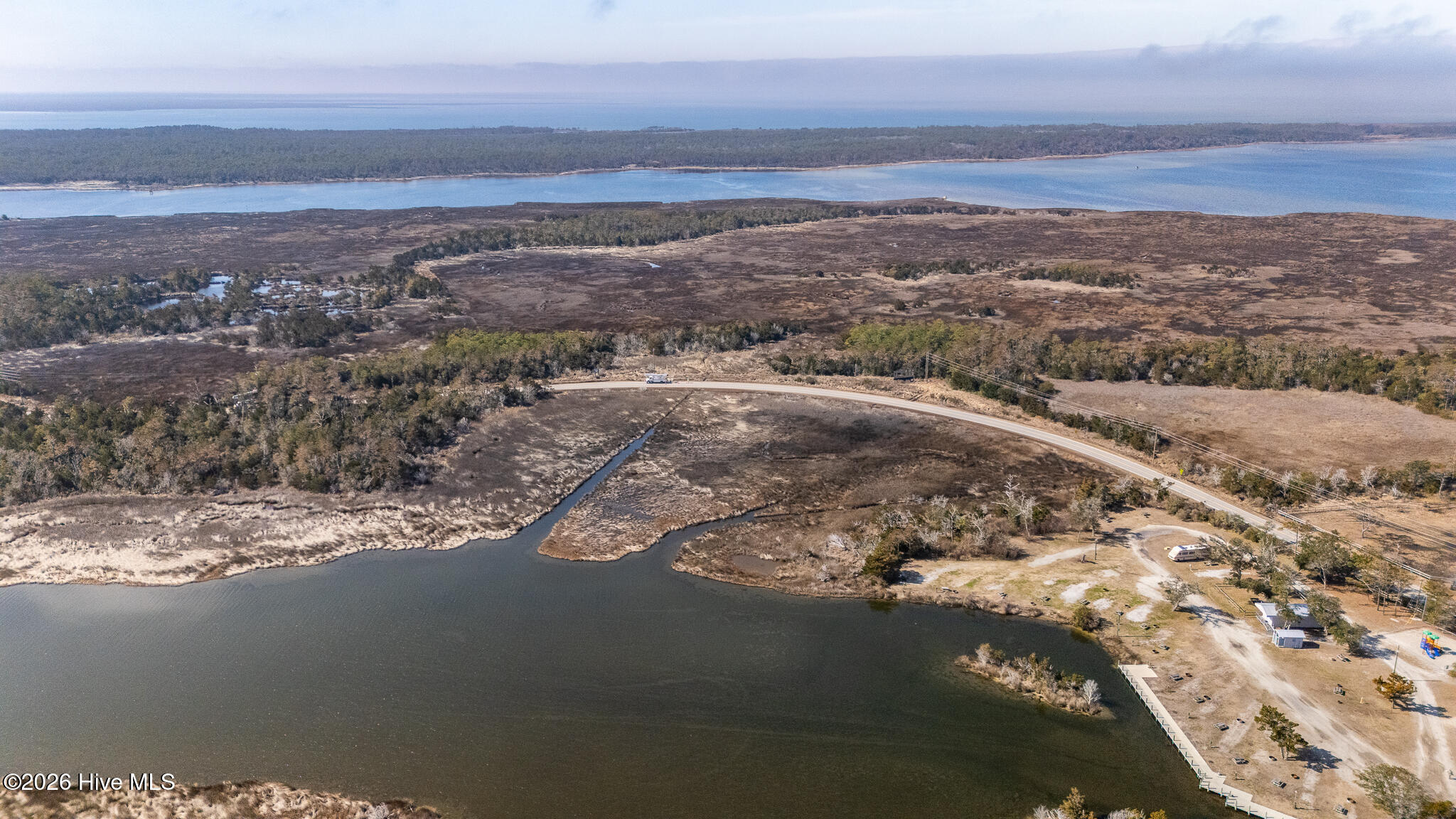 429 Lola Road Cedar Island, NC 28520 - Photo 34 of 46 aerial views