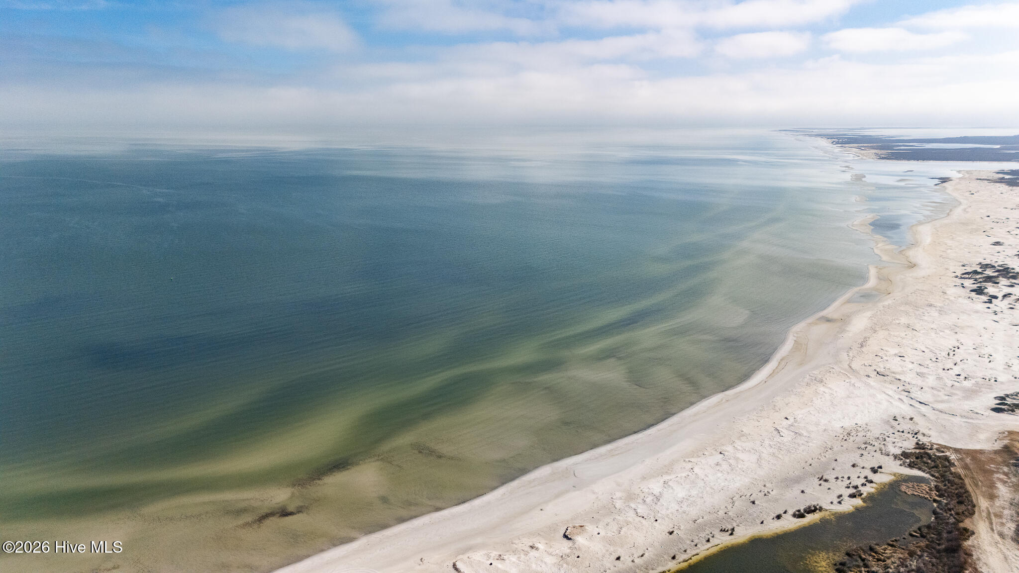 429 Lola Road Cedar Island, NC 28520 - Photo 42 of 46 aerial beach views