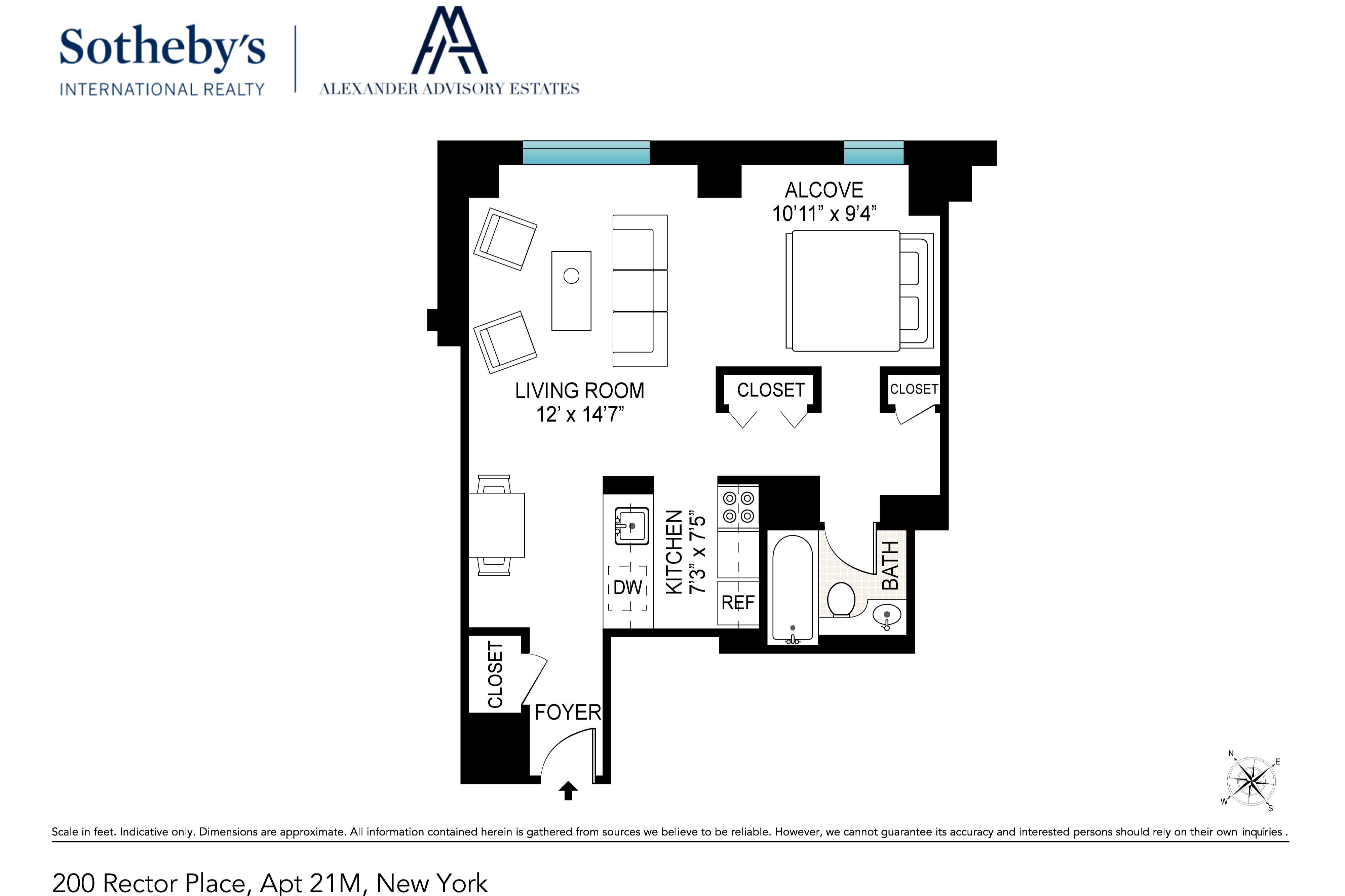 200 Rector Place, Unit 21M Manhattan, NY 10280 - Photo 12 of 12