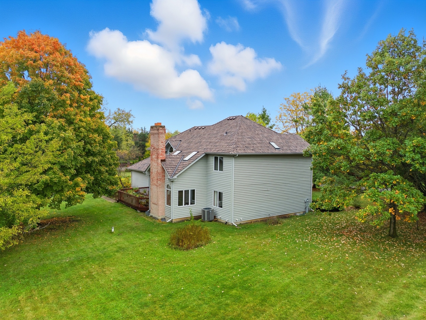4420 Stonehaven Drive Long Grove, IL 60047 - Photo 51 of 59 a view of a house with a yard